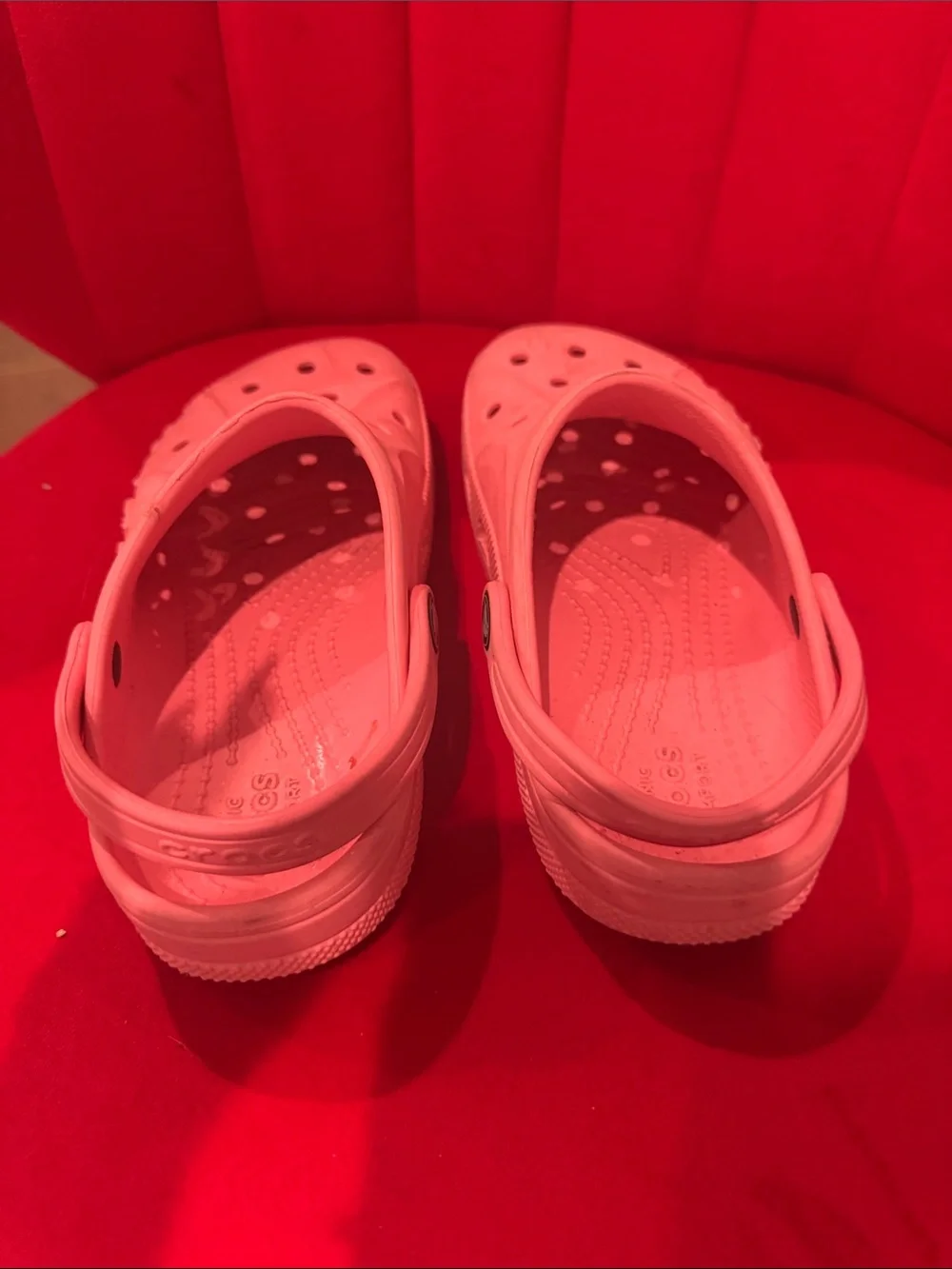 CROCS Kids Light Pink Classic Clog Sandals